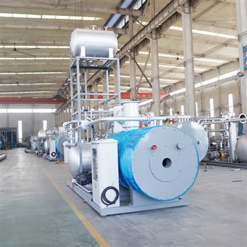 Horizontalni plinski kotao na termo ulje